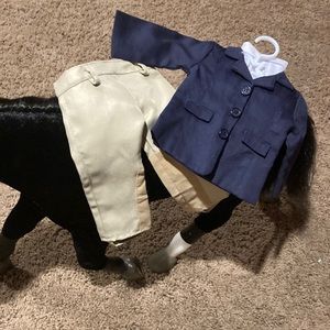 American girl doll horse and horse outfit